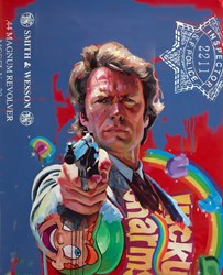 Dirty Harry by Zinsky - Original Painting on Stretched Canvas sized 32x39 inches. Available from Whitewall Galleries